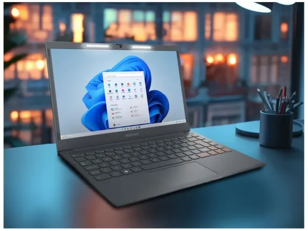 Notebook Positivo Vision C14 Intel Celeron 4GB - 128GB eMMC 14” HD Windows 11 Microsoft 365 - Imagem 5